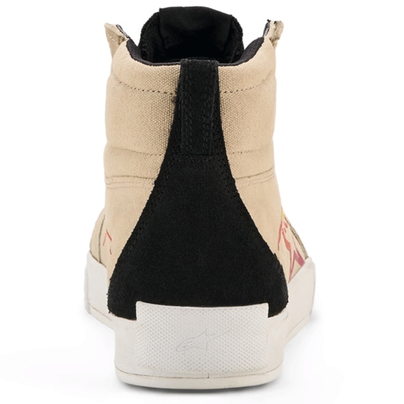 Мотоциклетни ботуши Alpinestars Ride-63 Canvas, кремави, черни, бели