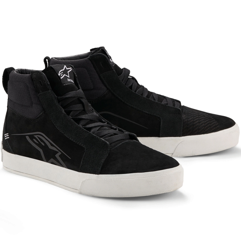Кожени мотоциклетни ботуши Alpinestars Ride-63 черно-бели