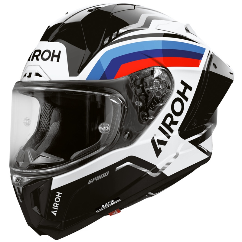 Мотоциклетна каска Airoh GP 800 Lane, черна