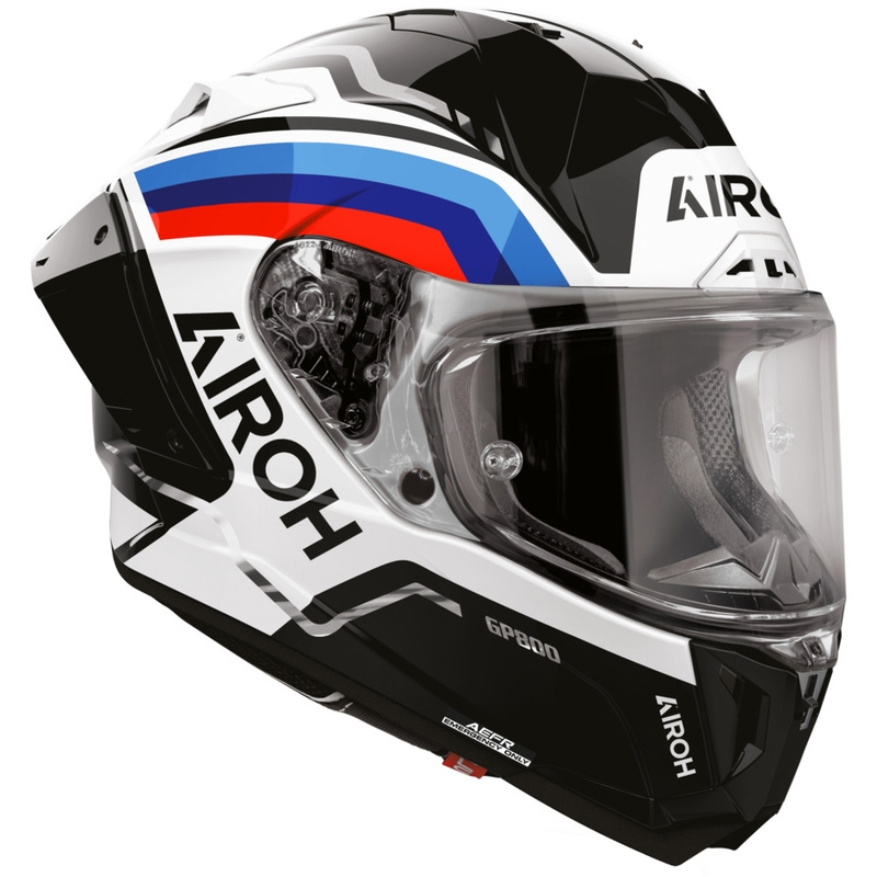 Мотоциклетна каска Airoh GP 800 Lane, черна
