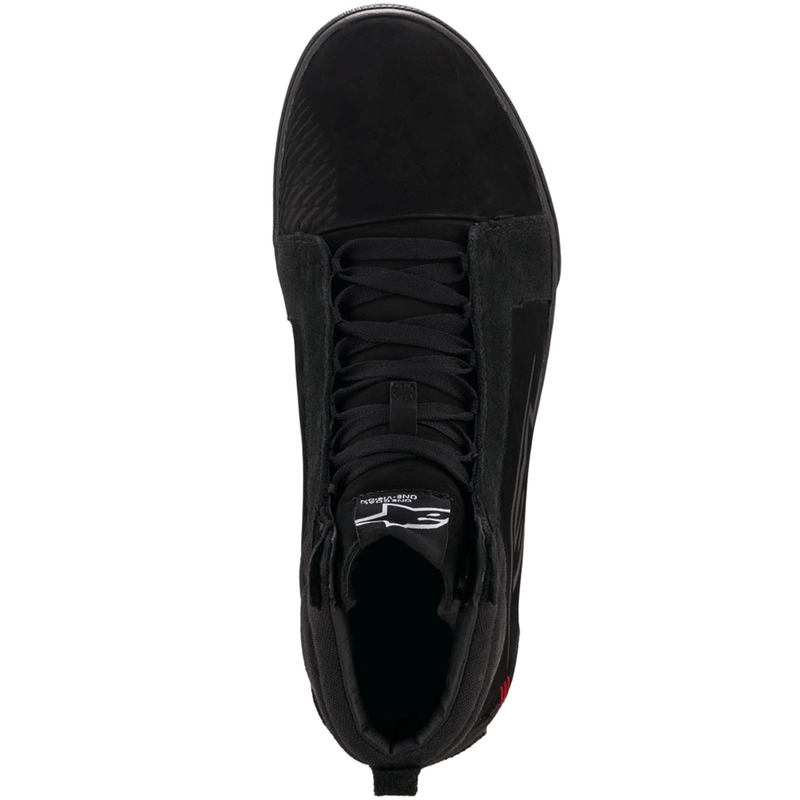 Кожени мотоциклетни ботуши Alpinestars Ride-63 черно-червени