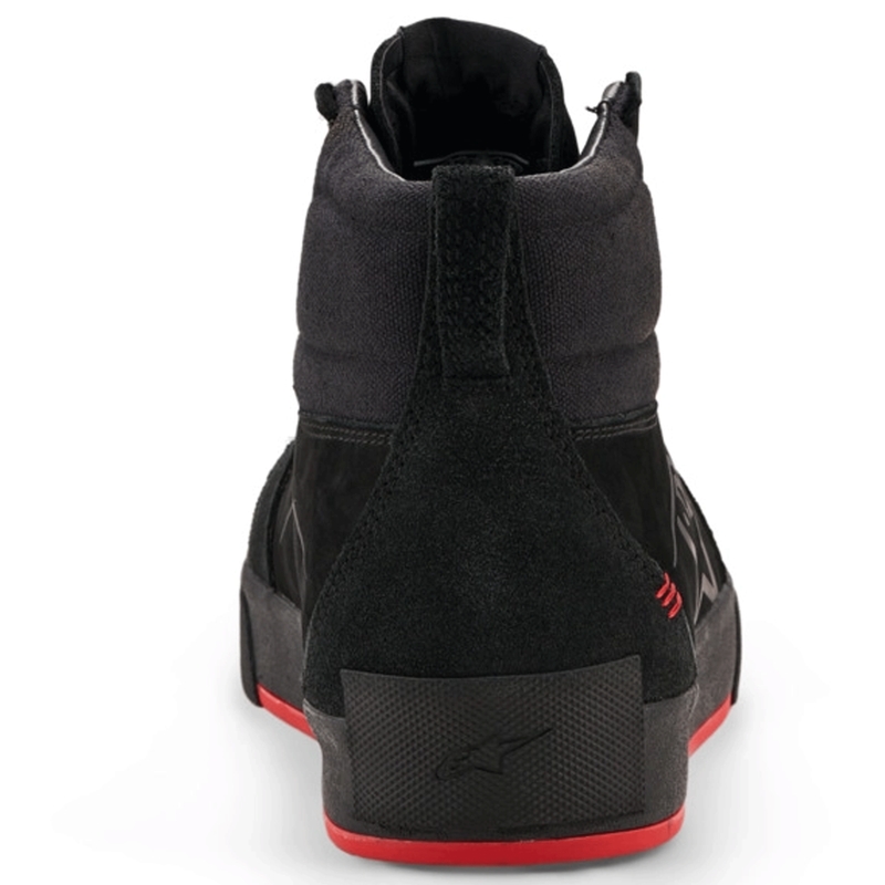 Кожени мотоциклетни ботуши Alpinestars Ride-63 черно-червени