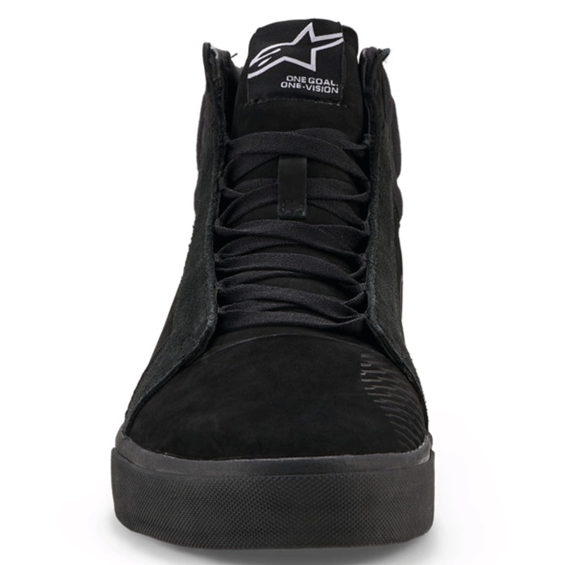 Кожени мотоциклетни ботуши Alpinestars Ride-63 черно-червени