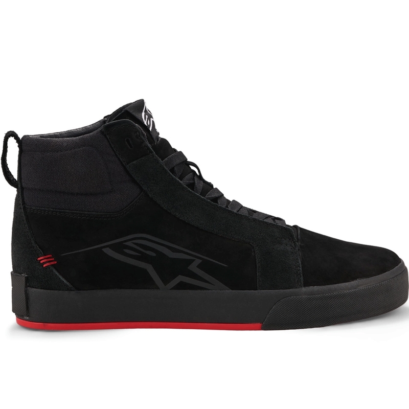 Кожени мотоциклетни ботуши Alpinestars Ride-63 черно-червени