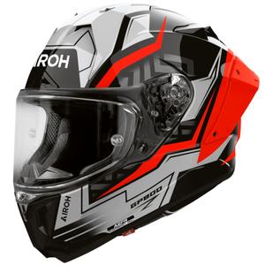 Мотоциклетна каска Airoh GP 800 Victory с пълно лице, червена