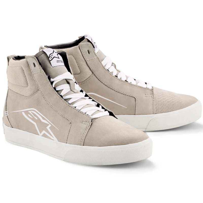 Кожени мотоциклетни ботуши Alpinestars Ride-63, бели