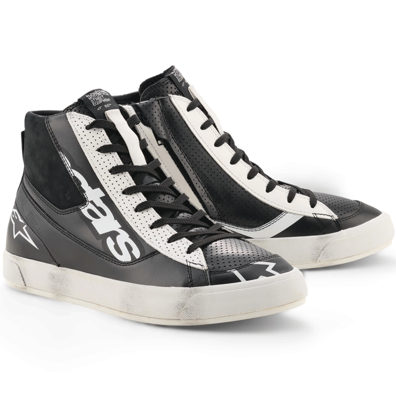 Мотоциклетни ботуши Alpinestars Stated Flair черно-бели