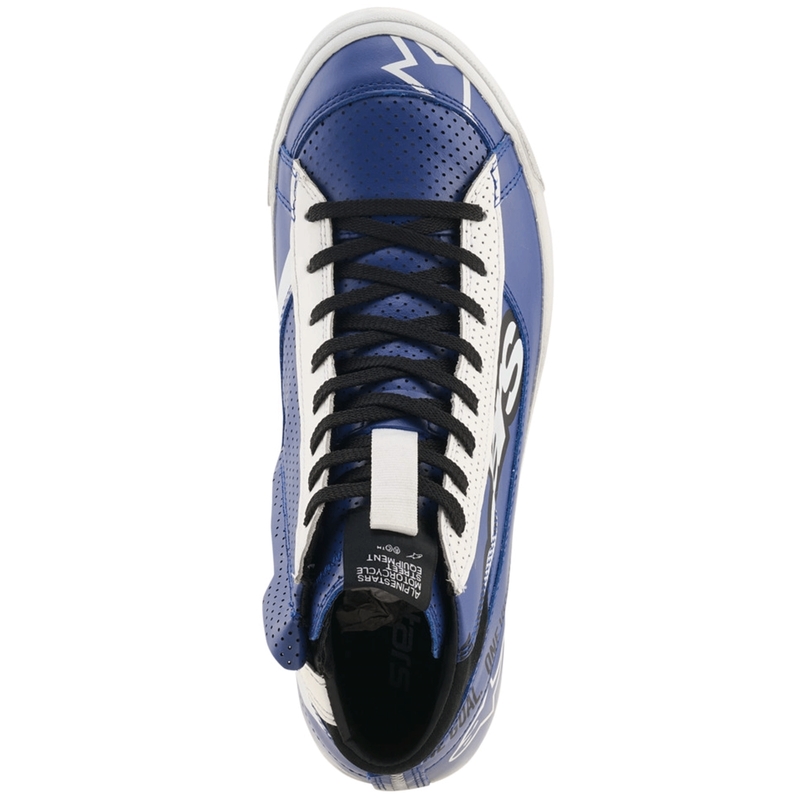 Мотоциклетни ботуши Alpinestars Stated Flair, синьо-бяло-черно