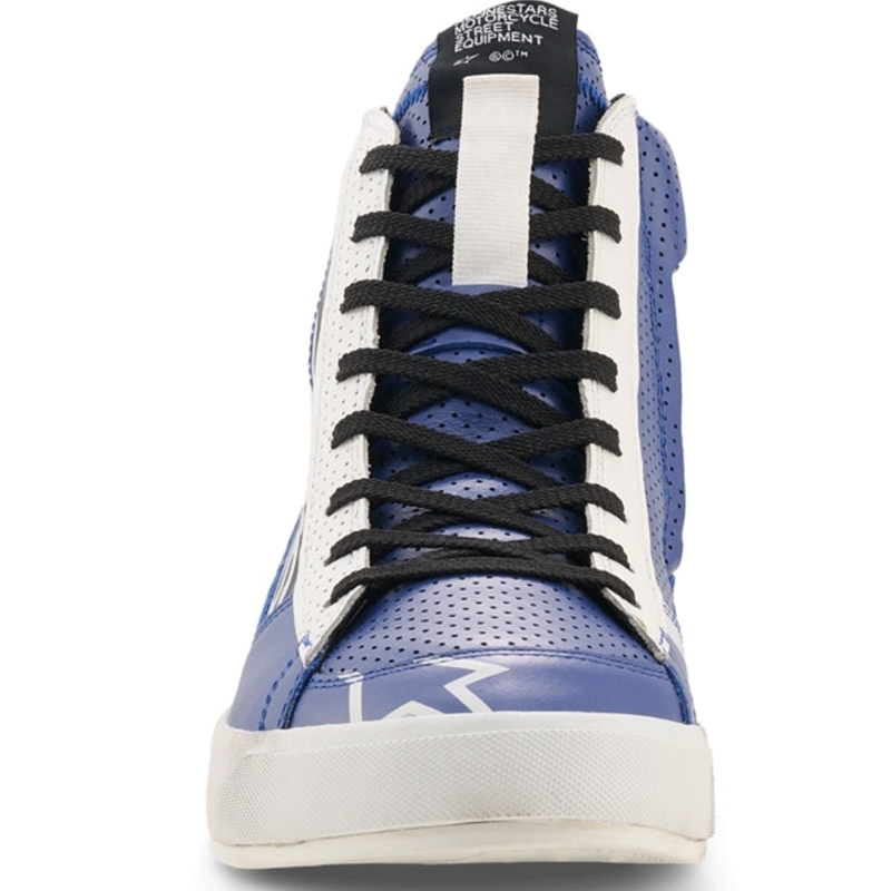 Мотоциклетни ботуши Alpinestars Stated Flair, синьо-бяло-черно