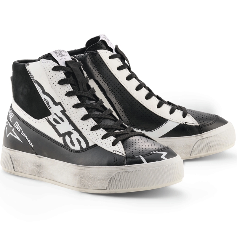 Дамски мотоциклетни ботуши Alpinestars Stella Stated Flair черно-бели