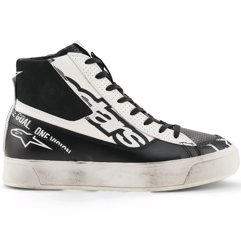 Дамски мотоциклетни ботуши Alpinestars Stella Stated Flair черно-бели