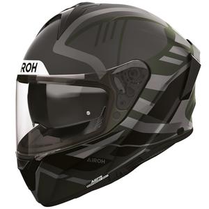 Мотоциклетна каска Airoh Spark 2 Luma, матово зелена