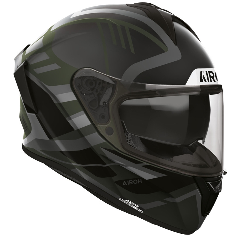 Мотоциклетна каска Airoh Spark 2 Luma, матово зелена