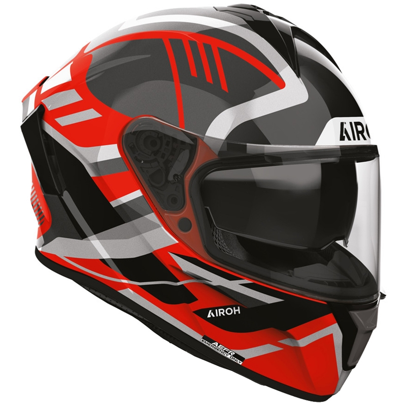 Мотоциклетна каска Airoh Spark 2 Luma, червена