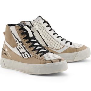 Дамски мотоциклетни ботуши Alpinestars Stella Stated Flair, сиво-бели