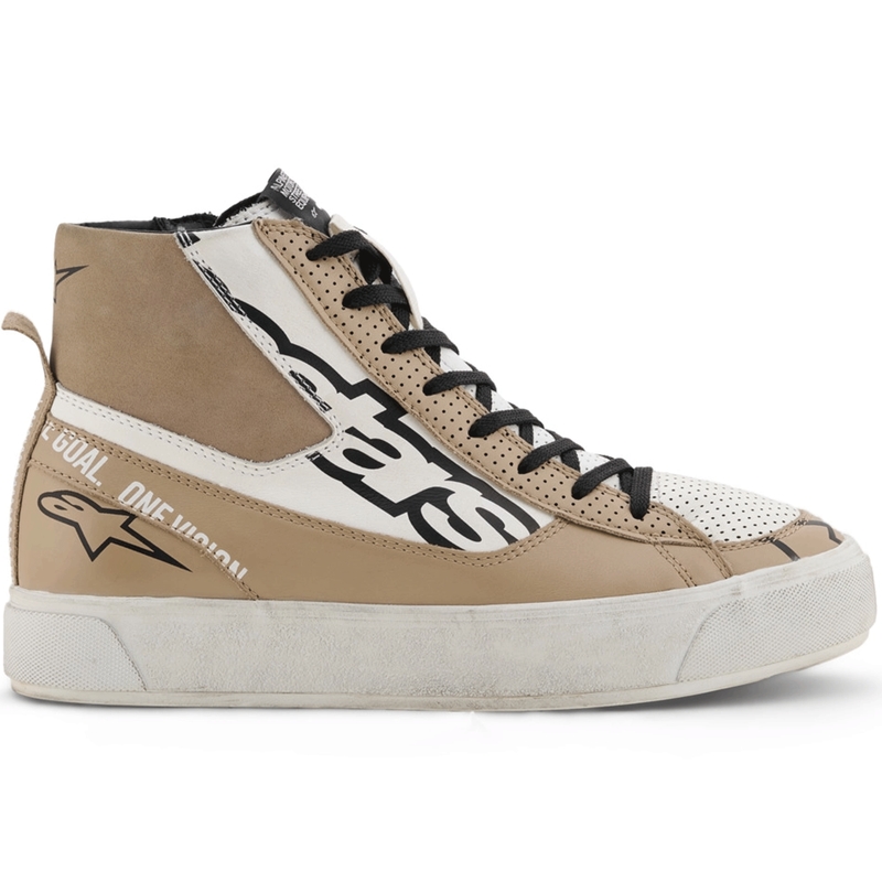 Дамски мотоциклетни ботуши Alpinestars Stella Stated Flair, сиво-бели