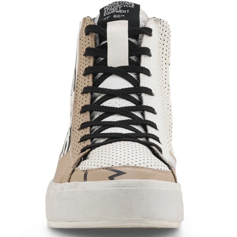 Дамски мотоциклетни ботуши Alpinestars Stella Stated Flair, сиво-бели