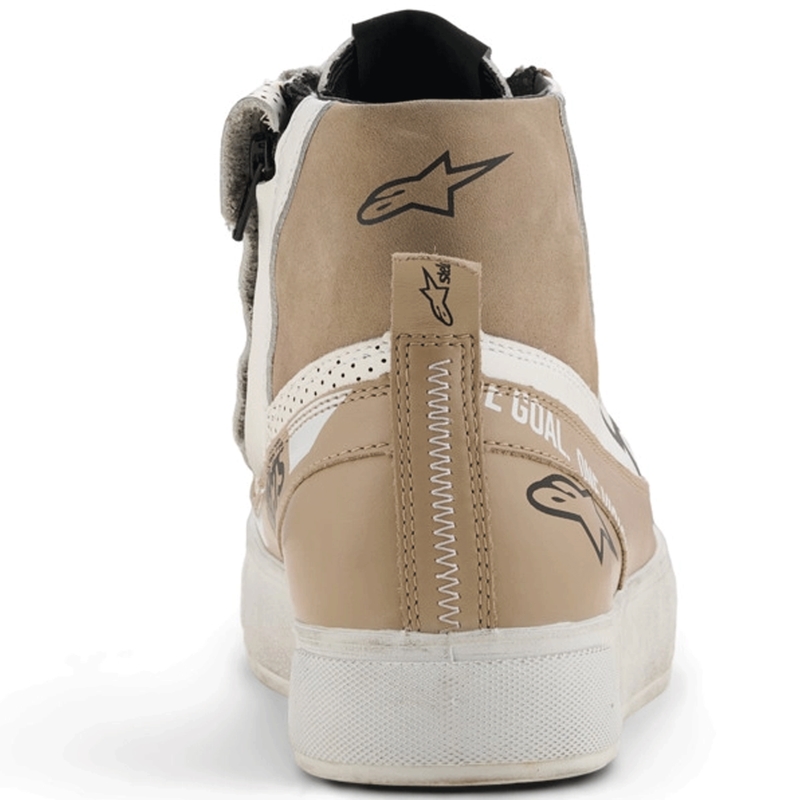 Дамски мотоциклетни ботуши Alpinestars Stella Stated Flair, сиво-бели