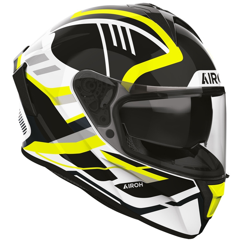 Мотоциклетна каска Airoh Spark 2 Luma Full Face, жълта