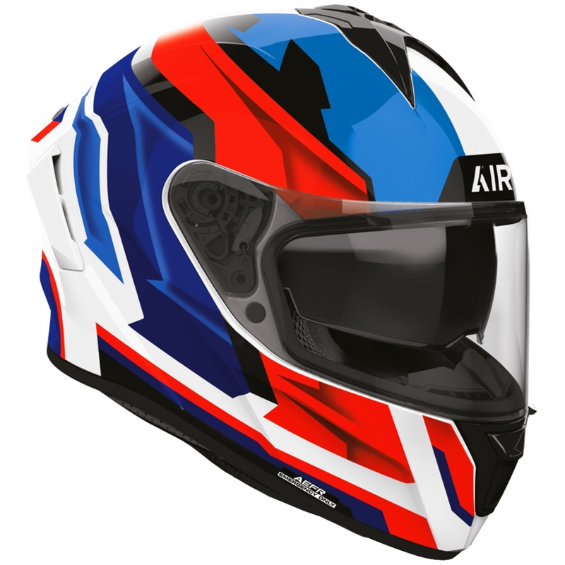 Airoh Spark 2 Blade каска за мотоциклет с пълно лице, синьо-червена