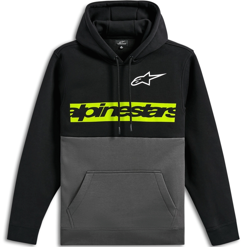 Alpinestars Parallel Hoodie черно-сив