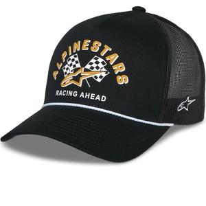 Шапка за камион Alpinestars Finisher Trucker черно-черно