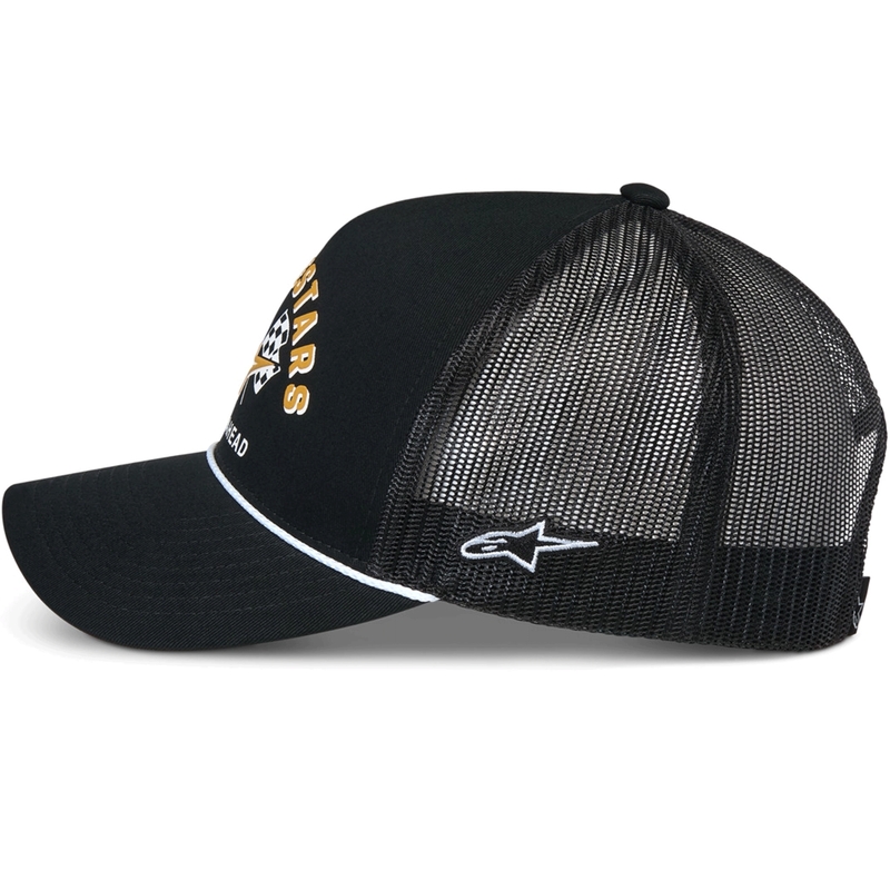Шапка за камион Alpinestars Finisher Trucker черно-черно