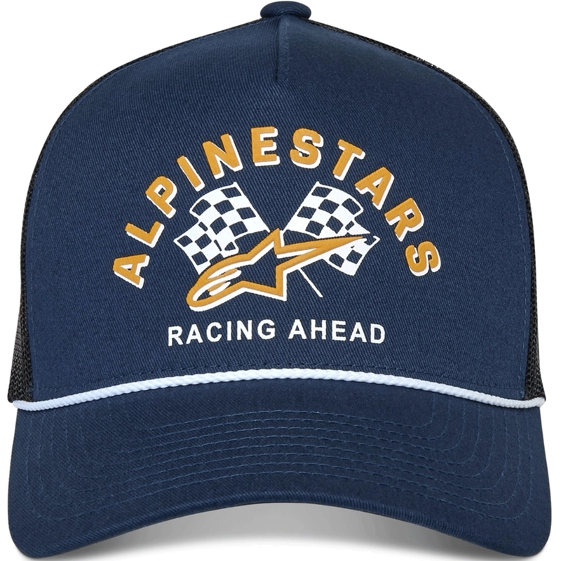 Шапка Alpinestars Finisher Trucker синьо-черна