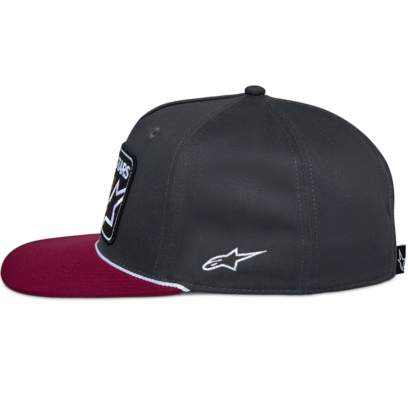 Шапка Alpinestars Intuitive сиво-червена