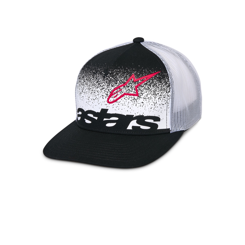 Шапка Alpinestars Component Trucker черно-бяла
