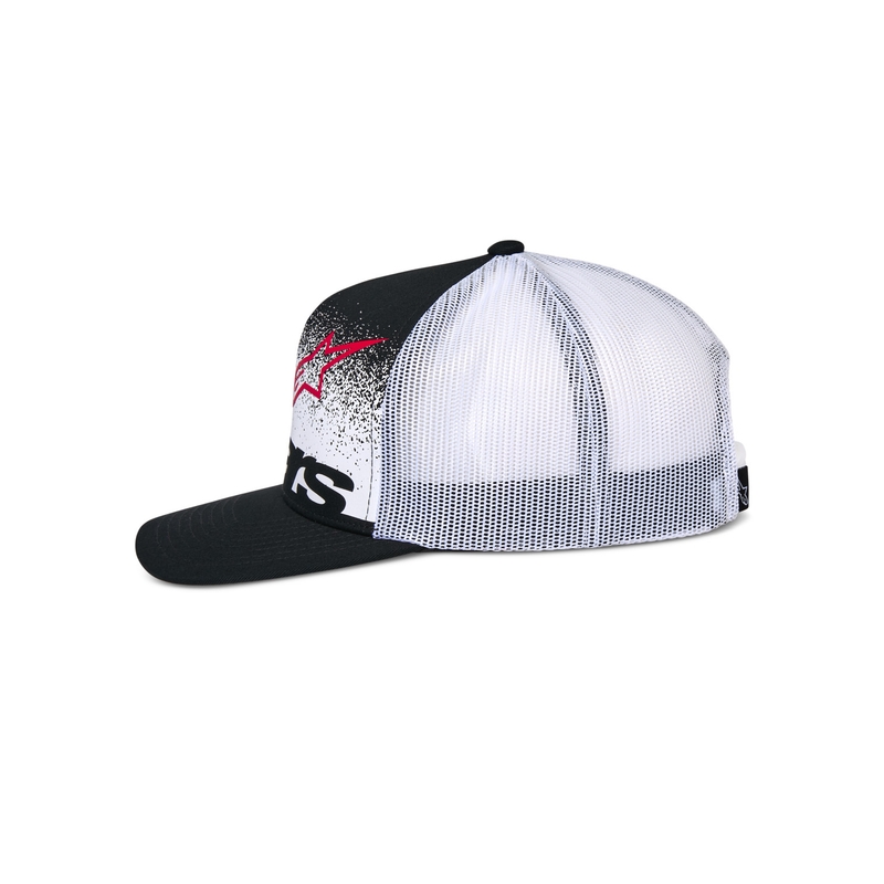 Шапка Alpinestars Component Trucker черно-бяла