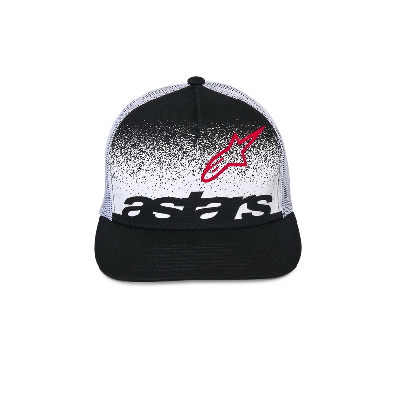 Шапка Alpinestars Component Trucker черно-бяла