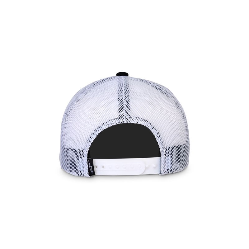Шапка Alpinestars Component Trucker черно-бяла
