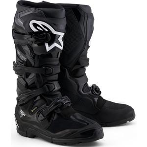 Мотоциклетни ботуши Alpinestars Tech 7 Enduro Gore-Tex®, черно-тъмно сиво