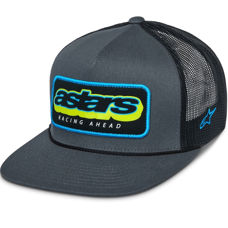Шапка Alpinestars Phosphor Trucker сиво-черна