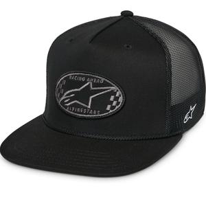 Шапка за камион Alpinestars Contender, черно-черно