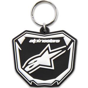 Ключодържател Alpinestars Plate черно-бял
