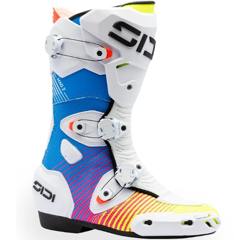 Мотоциклетни ботуши SiDi MAG 2 Air BTA002 в бял цвят