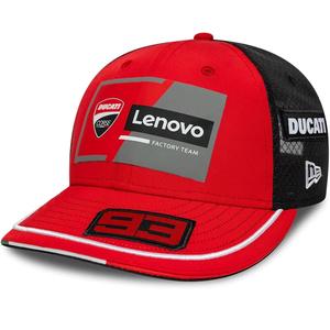 Шапка Ducati New Era Lenovo Marquez 93 черно-червена