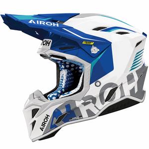 Мотокрос каска Airoh Aviator Factory Blame синя