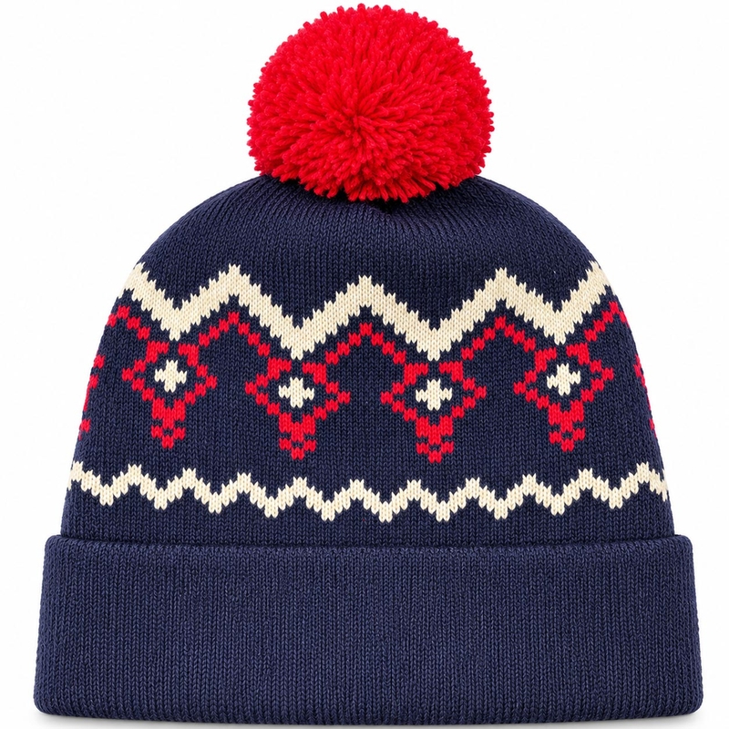 Red Bull Winter Beanie тъмносиньо-червено