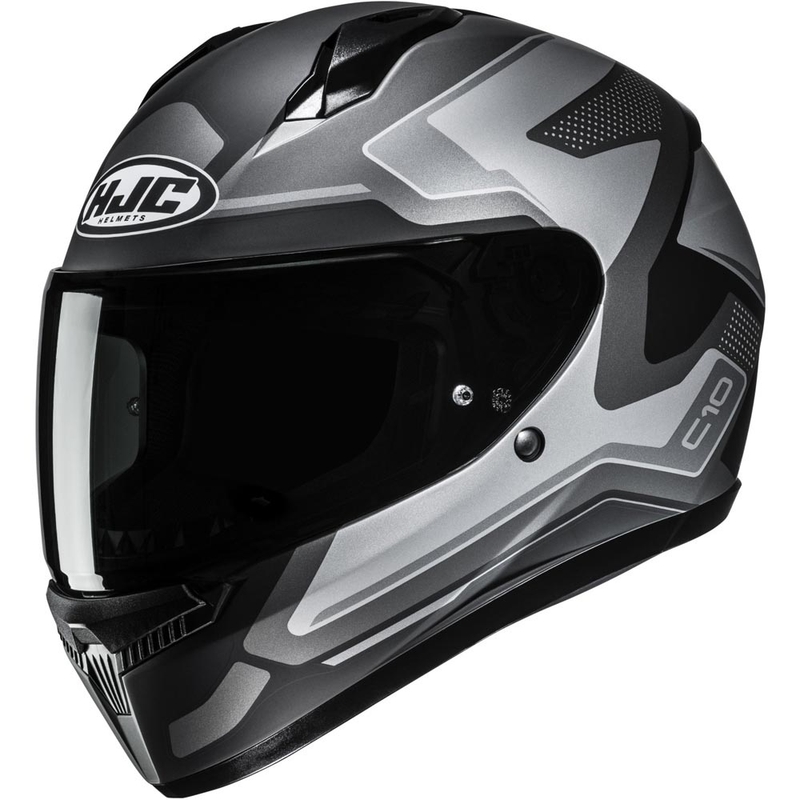 HJC C10 Cric MC5SF каска за мотоциклет с пълно лице, черно-сива