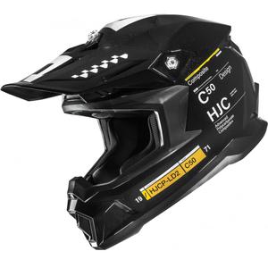 HJC C50 Tagg MC5 мотокрос каска черна