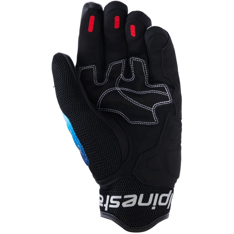 Мотоциклетни ръкавици Alpinestars Mogress Airflow, синьо-черно-бели