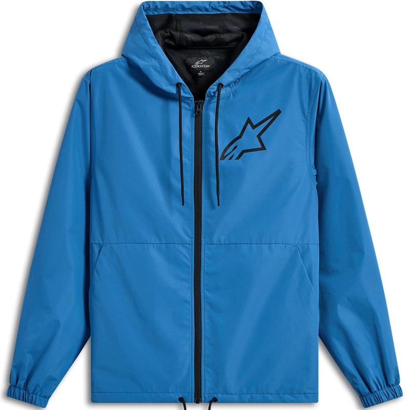 Яке Alpinestars Speeder CHronium Windbreaker синьо-черно