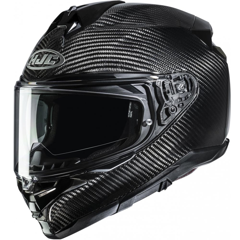 Мотоциклетна каска с пълно лице HJC F72 Carbon, черна