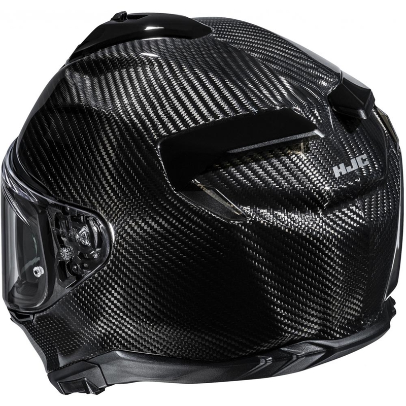 Мотоциклетна каска с пълно лице HJC F72 Carbon, черна