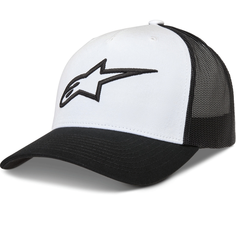 Шапка Alpinestars Ageless бяло-черна