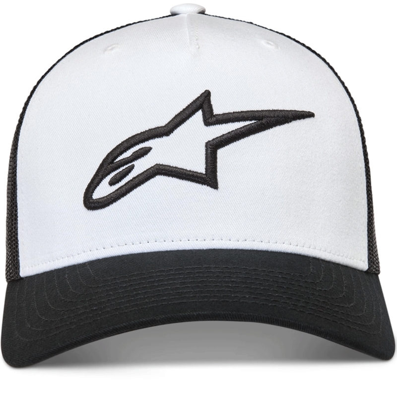 Шапка Alpinestars Ageless бяло-черна