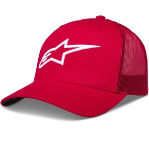 Шапка Alpinestars Ageless червено-червена